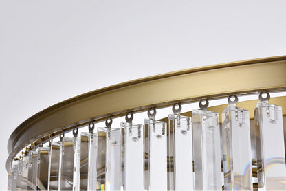 Elegant Lighting Sydney 43.5" Round Crystal ChandelierBy Elegant Furniture & Lighting
