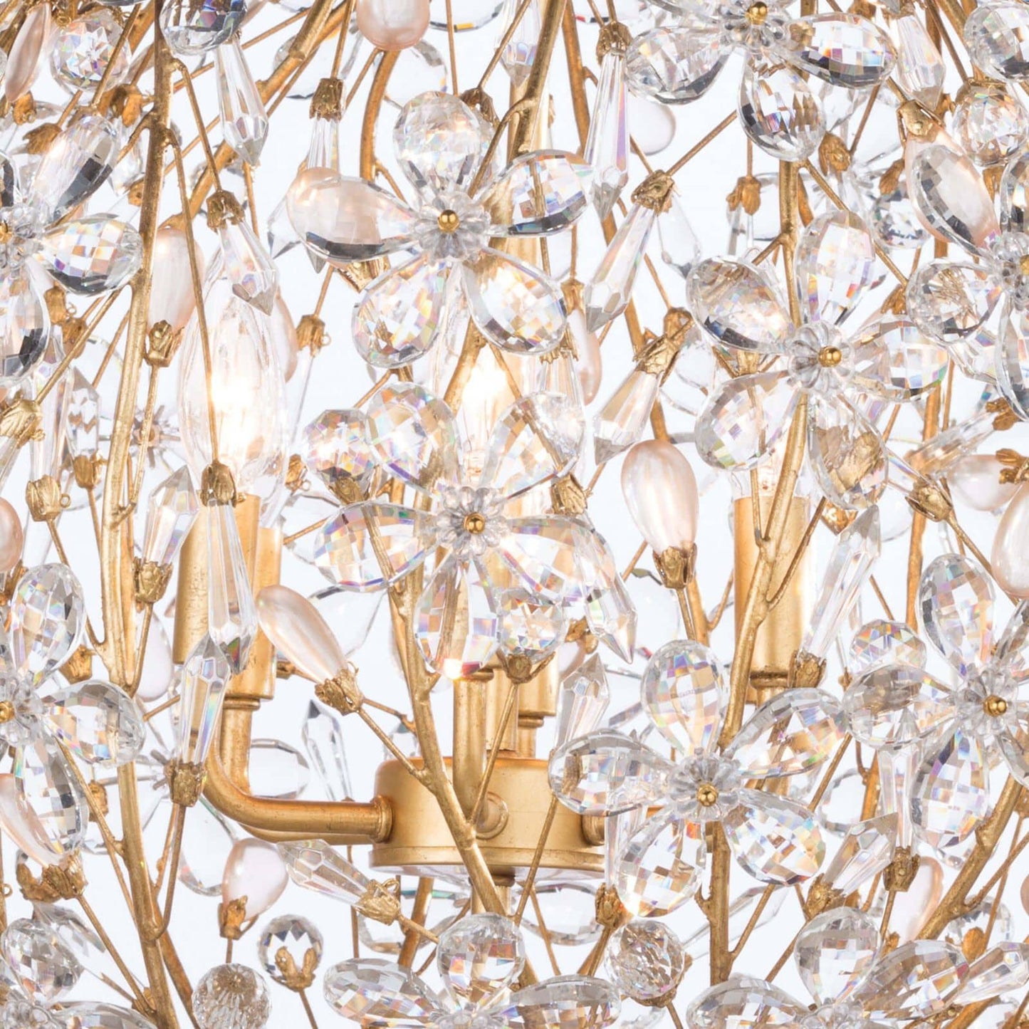 Cheshire Small Chandelier, GoldBy Regina Andrew