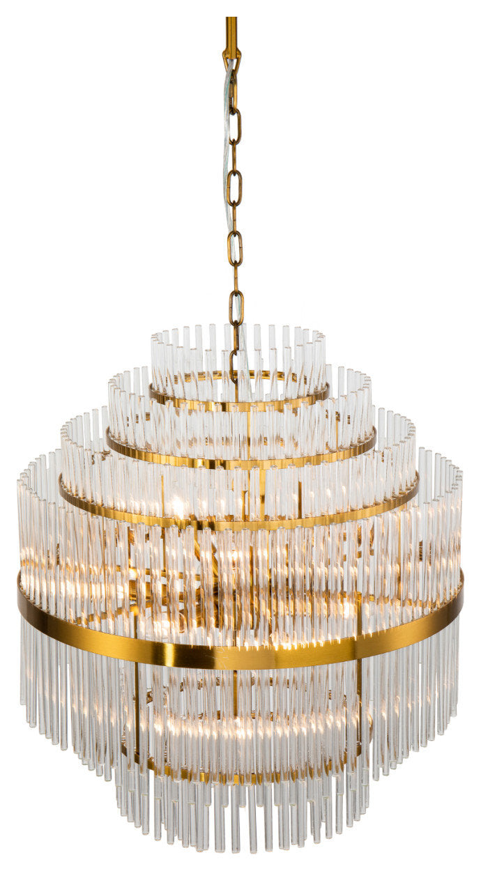 Glass Rods Chandelier, Liang & Eimil GemBy Liang & Eimil