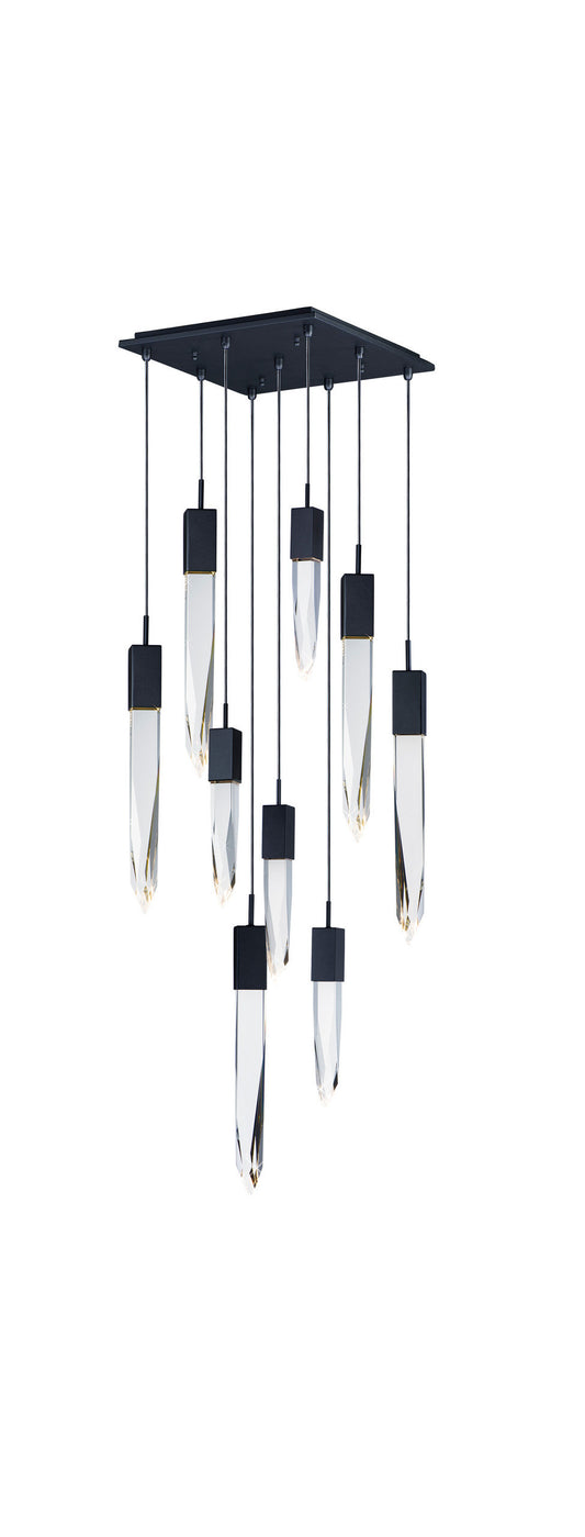 Quartz LED 9-Light PendantBy ET2 Contemporary Lighting