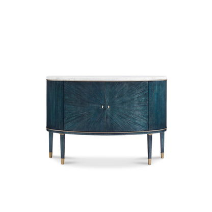 2 - Door Half Circle Accent Cabinet