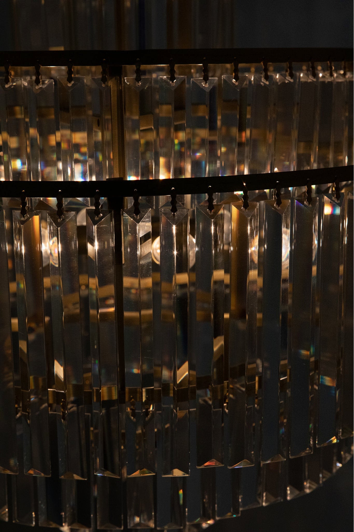 Quintus Chandelier, Metal with Brass FinishBy Noir