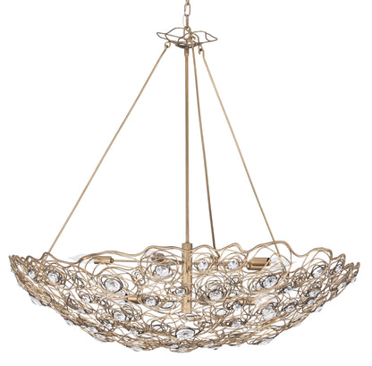 Varaluz 500P10 Ethereal Rose 10 Light 40"W Abstract Chandelier - Havana GoldBy Varaluz