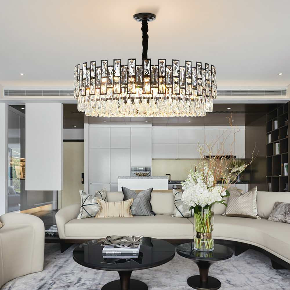 32" Crystal Chandelier By Morsale LightingBy MORSALE