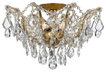 Crystorama Lighting Group 4457-CL-S Filmore 5 Light 19"W - Antique GoldBy Crystorama Lighting