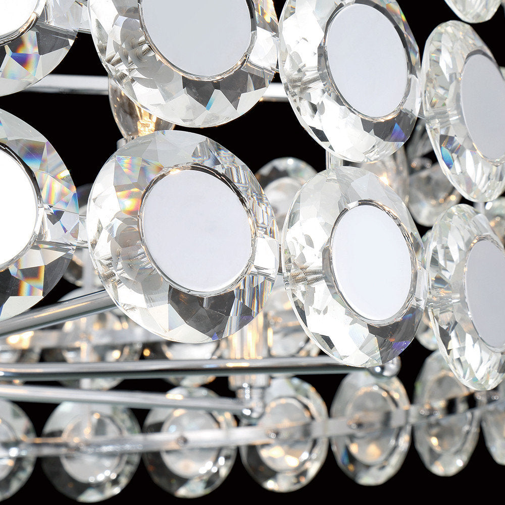 Perrene 24-Light Chandelier, ChromeBy Eurofase Lighting