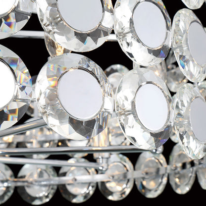 Perrene 24-Light Chandelier, ChromeBy Eurofase Lighting