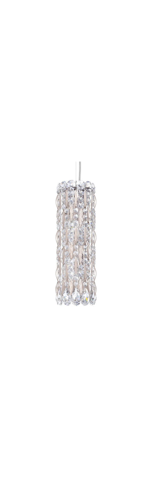 Schonbek Rs8341N-48S 3 Light Crystal Pendant, Antique SilverBy Schonbek