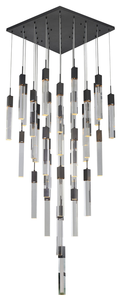 Crystal Cascade Multi-Light PendantBy Design Living