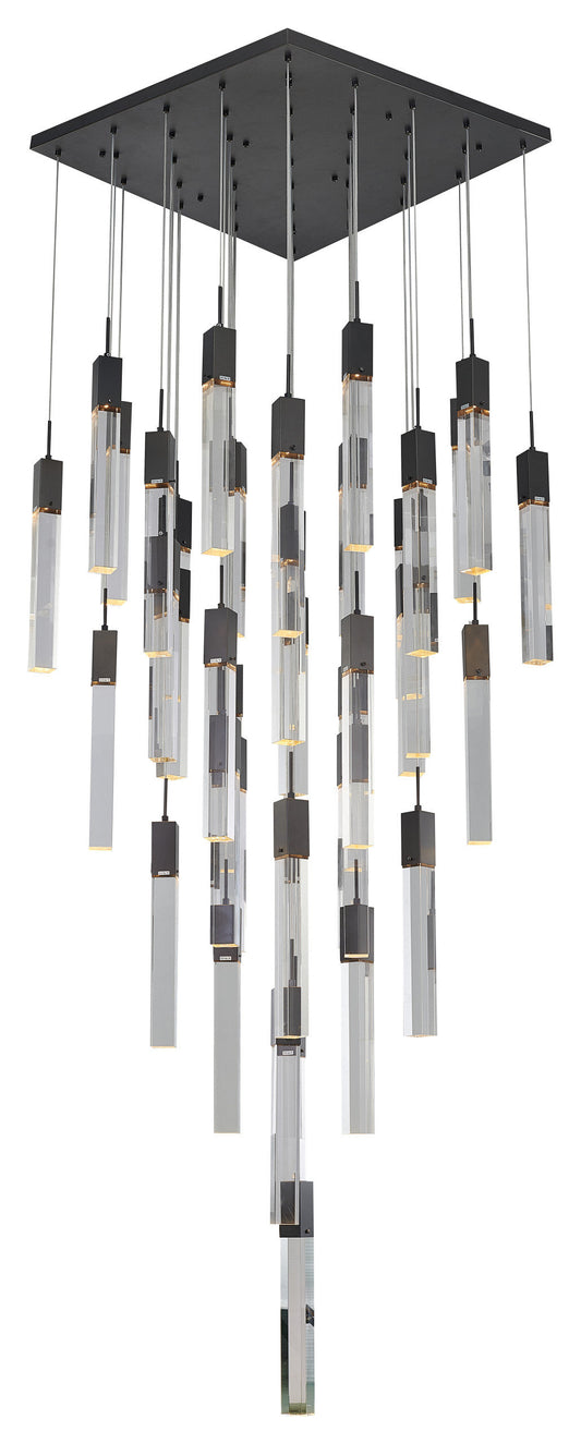 Crystal Cascade Multi-Light PendantBy Design Living