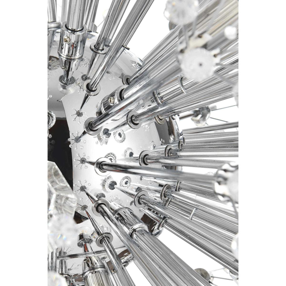 Vera 24 Light Pendant, ChromeBy Elegant Furniture & Lighting