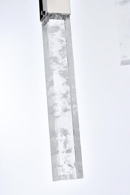Home Living 42" Pendant, ChromeBy Home Living