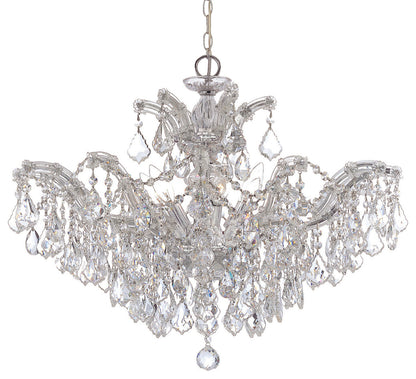 Crystorama Lighting Group 4439-CL-S Maria Theresa 6 Light 27"W - PolishedBy Crystorama Lighting