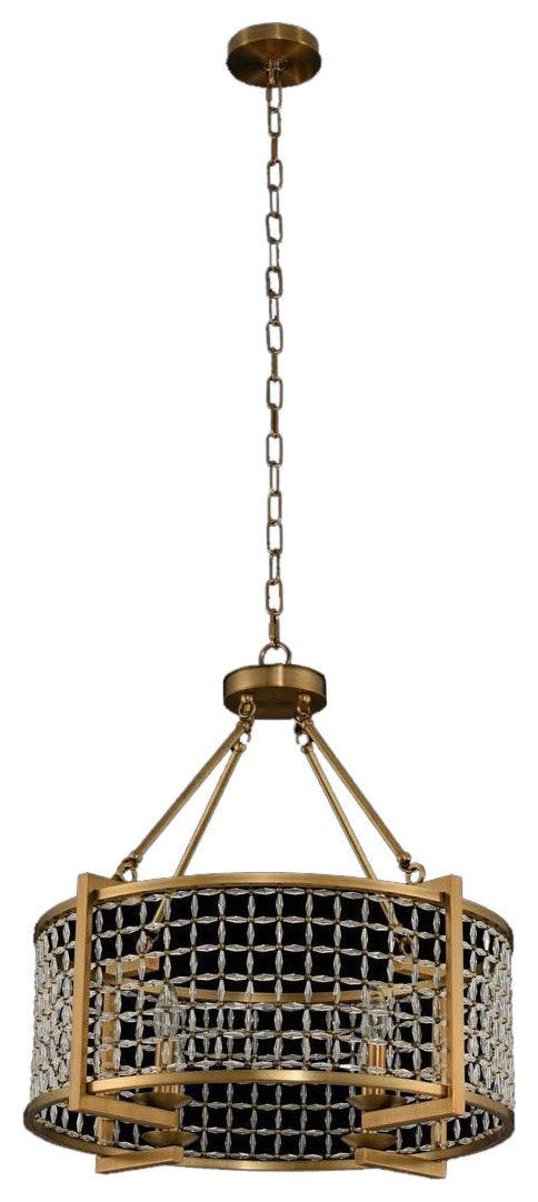 24" Verona Art Deco Pendant LightBy KALCO LIGHTING