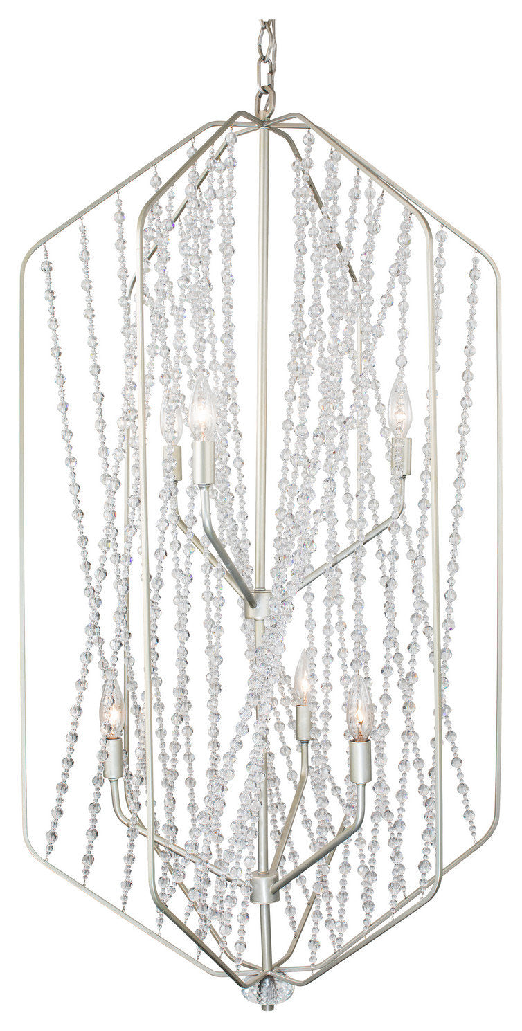 Varaluz 321F06SO Six Light Foyer Pendant Chelsea SilveradoBy Varaluz
