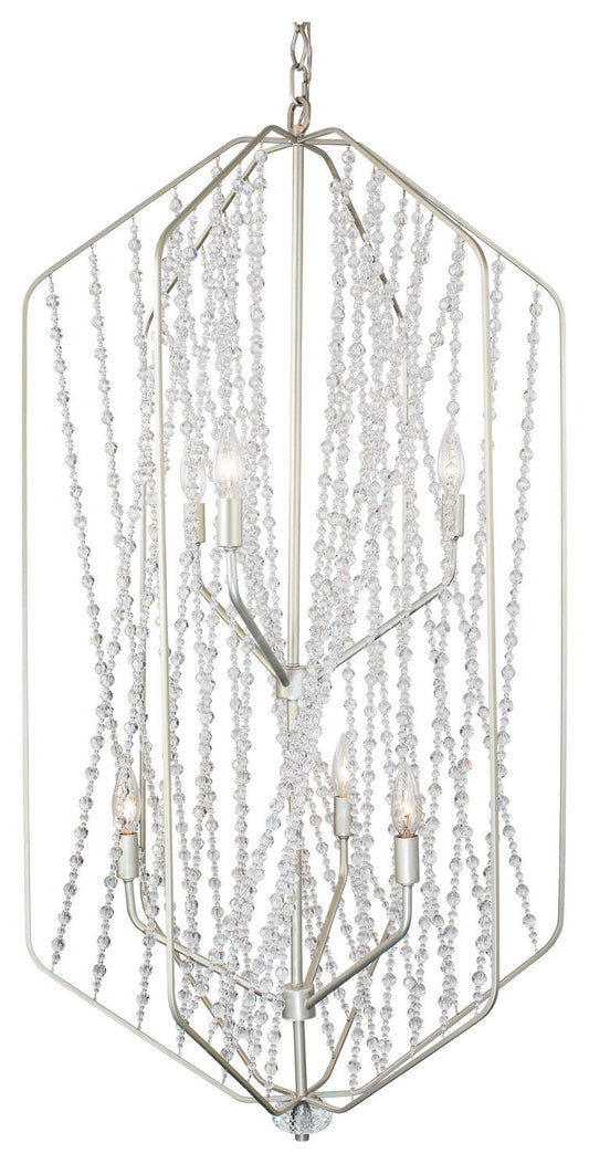 Varaluz 321F06SO Six Light Foyer Pendant Chelsea SilveradoBy Varaluz