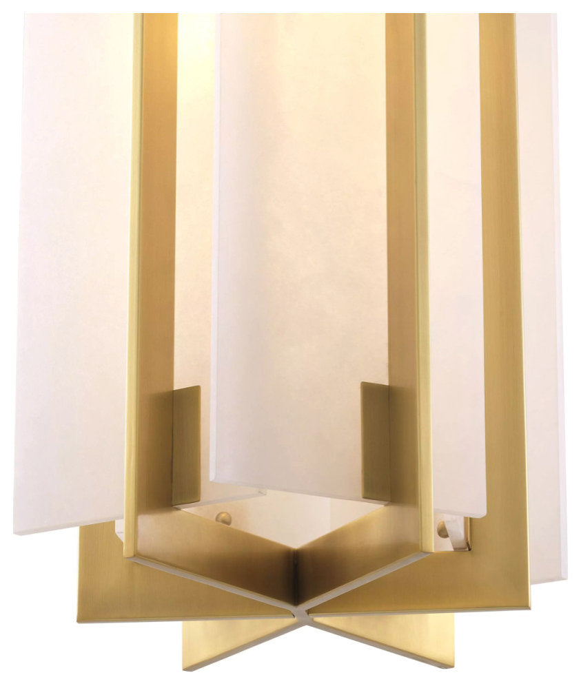 Gold with Alabaster Chandelier | Eichholtz LuganoBy OROA - Furniture