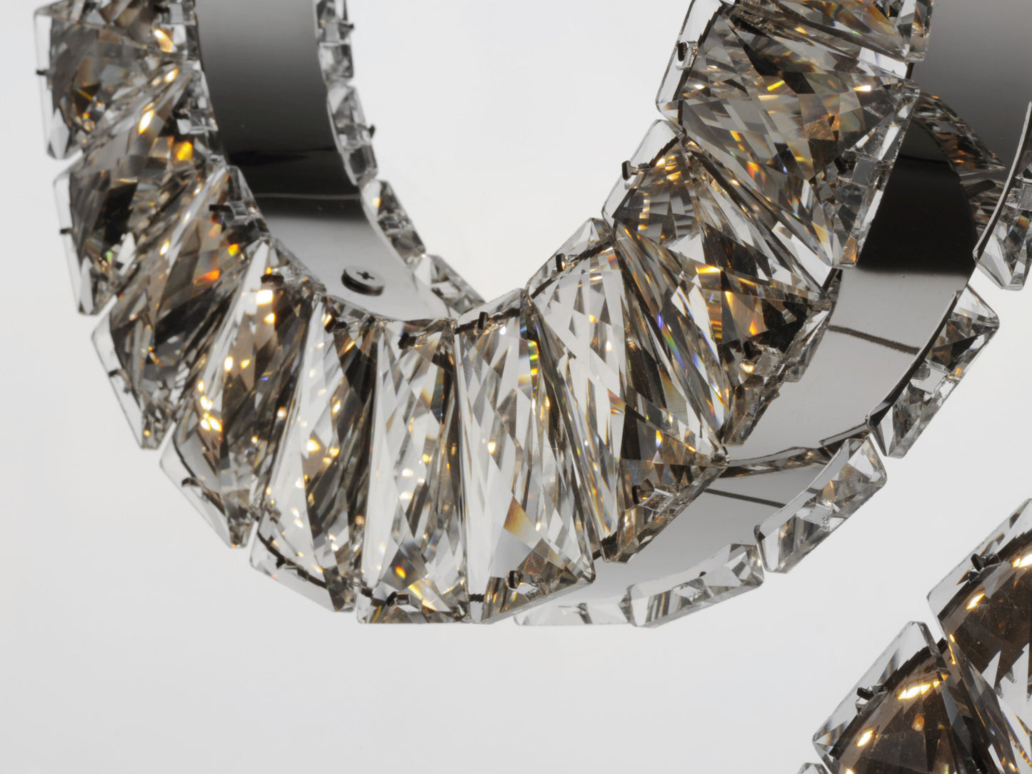ET2 E30568-20 Charm 9 Light 30"W LED Crystal Multi Light Pendant - PolishedBy ET2 Contemporary Lighting