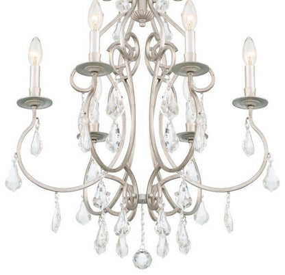 Ashton 6-Light Chandelier in Traditional and Contemporary Style, 21.5"By Crystorama Lighting