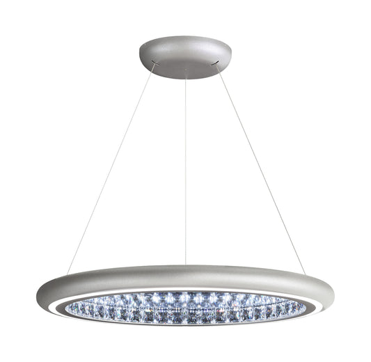 Schonbek Mfc301N-Si1S 1 Light Crystal Pendant, Glimmer SilverBy Schonbek