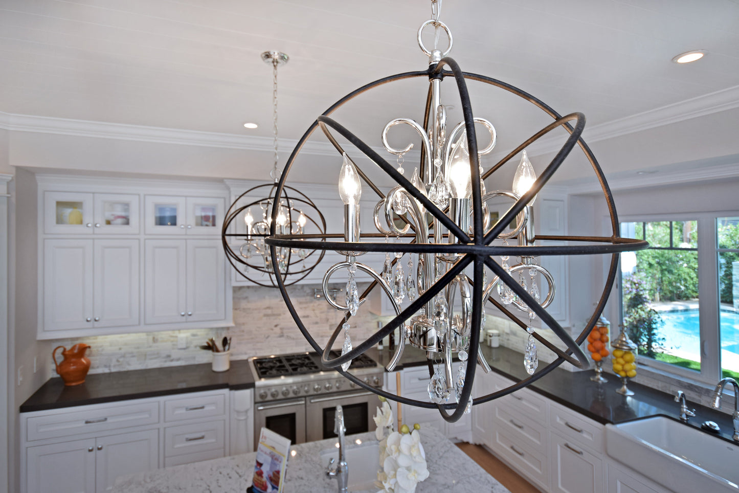 Orbit Single Pendant - Oil Rubbed Bronze, 12By Maxim Lighting International