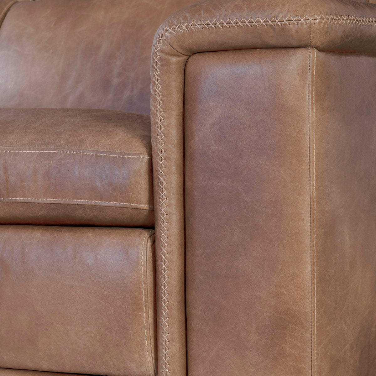 3-Piece Lioni Leather Power Motion Sectional