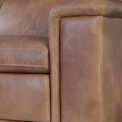 3-Piece Lioni Leather Power Motion Sectional