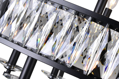 CWI LIGHTING 9957P42-12-101 12 Light Chandelier with Black finishBy CWI Lighting