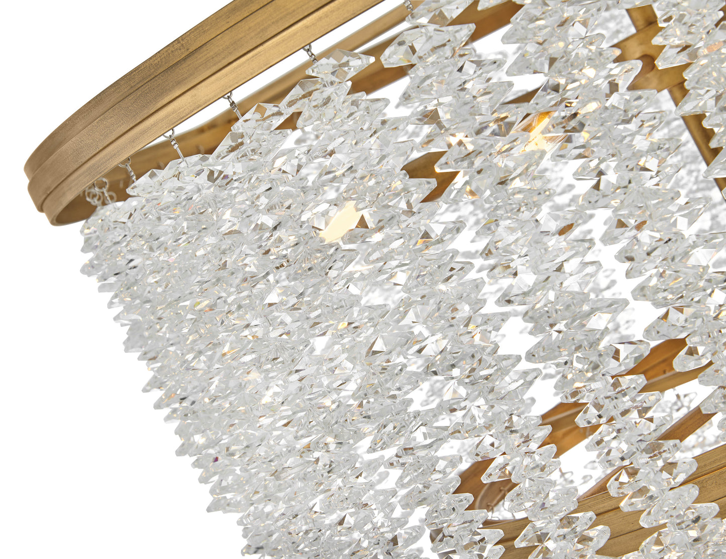 Fredrick Ramond Rubina Medium Chandelier, Burnished GoldBy Hinkley