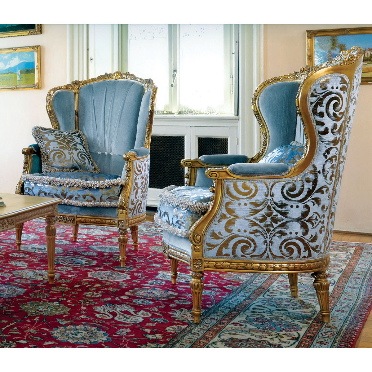 30" Wide Wingback Chair