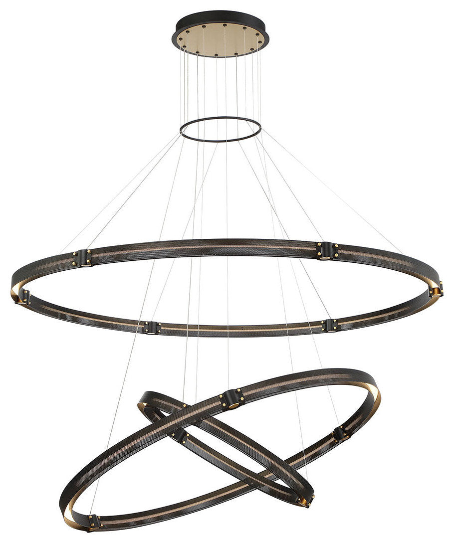 1 Light Contemporary Large ChandeliersBy Eurofase Lighting