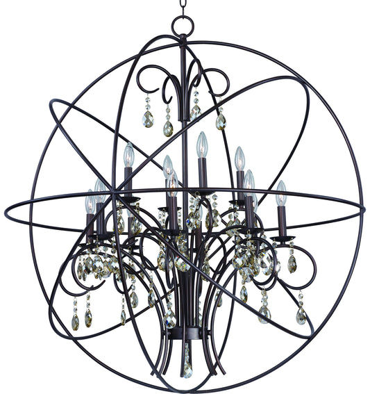 Orbit Single Pendant - Oil Rubbed Bronze, 12By Maxim Lighting International