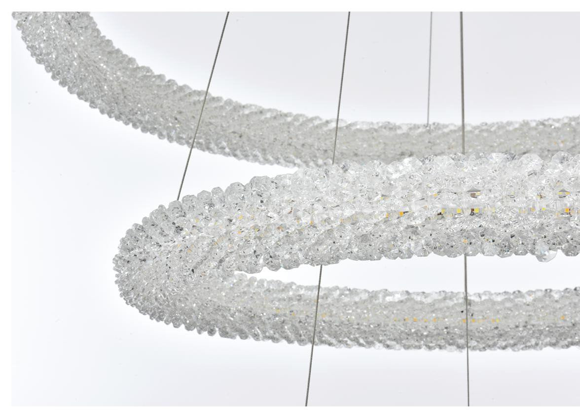 Bowen 3 Light Chandelier, ChromeBy Elegant Furniture & Lighting