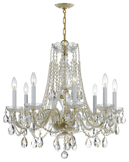 Crystorama Lighting Group 1138-CL-S Traditional Crystal 8 Light - PolishedBy Crystorama Lighting