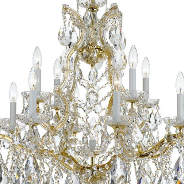 Maria Theresa - 12-Light Chandelier in Traditional and Contemporary StyleBy Crystorama Lighting