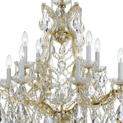 Maria Theresa - 12-Light Chandelier in Traditional and Contemporary StyleBy Crystorama Lighting