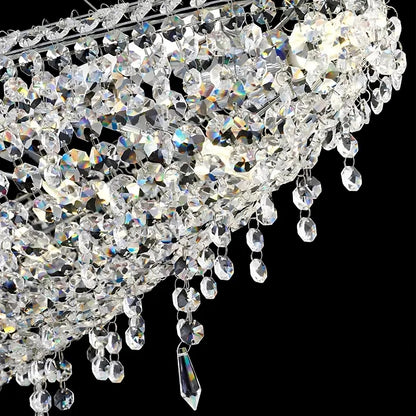 Alleri Crystal Chandelier For Dining Room, 47"By MORSALE
