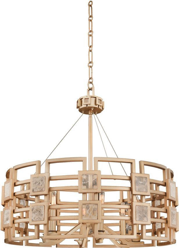 Modern Gold Metropolis Pendant LightBy KALCO LIGHTING