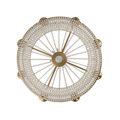 Tavo 34x43" 12-Light Modern Classic;Architectural Chandelier by AllegriBy Allegri Crystal by Kalco Lighting