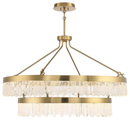 Savoy House Landon 2-Light LED Pendant, Warm Brass - 7-1622-117-322By Savoy House