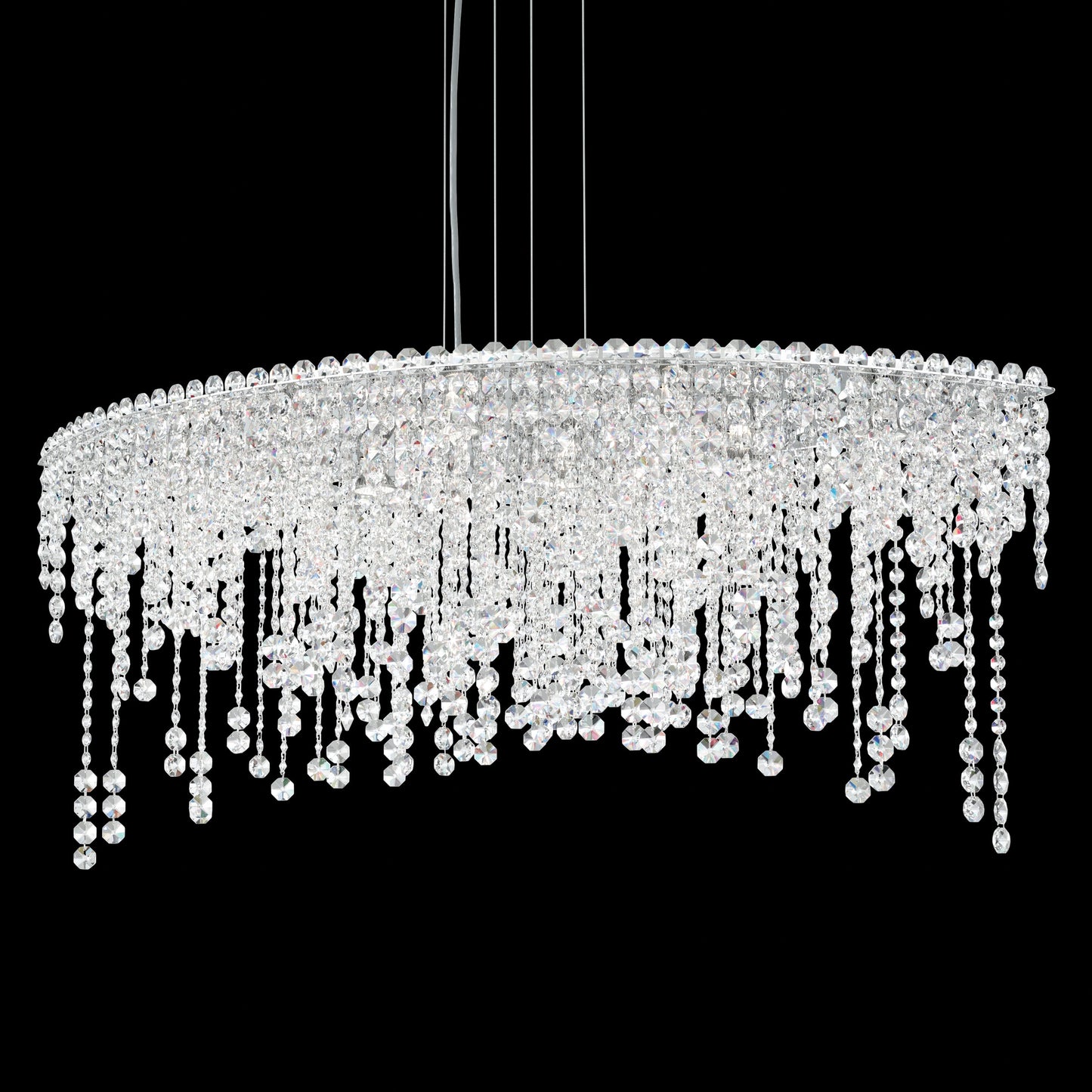 Chantant 8-Light Pendant, Crystal: Clear Heritage CrystalBy Schonbek