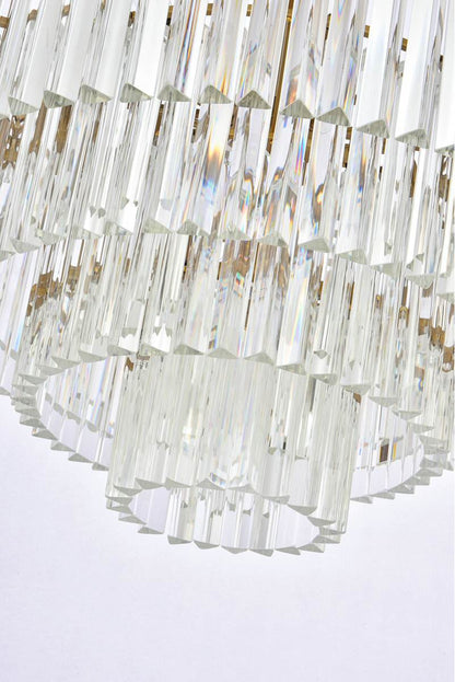Elegant Lighting Sydney 32" Round Crystal ChandelierBy Elegant Furniture & Lighting