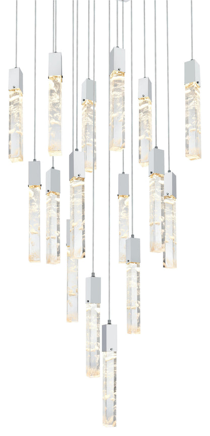 Home Living 30" Pendant, BlackBy Home Living