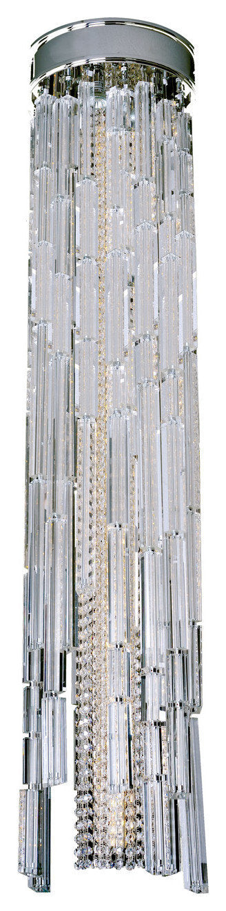 Zurbaran 9 Light Flush Mount, Firenze ClearBy Allegri Crystal by Kalco Lighting