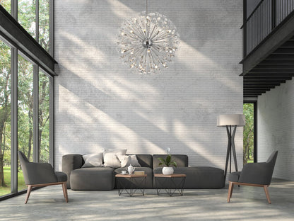 Elegant Lighting 2500D50C Vera 50 inch crystal starburst round pendant in chromeBy Elegant Furniture & Lighting