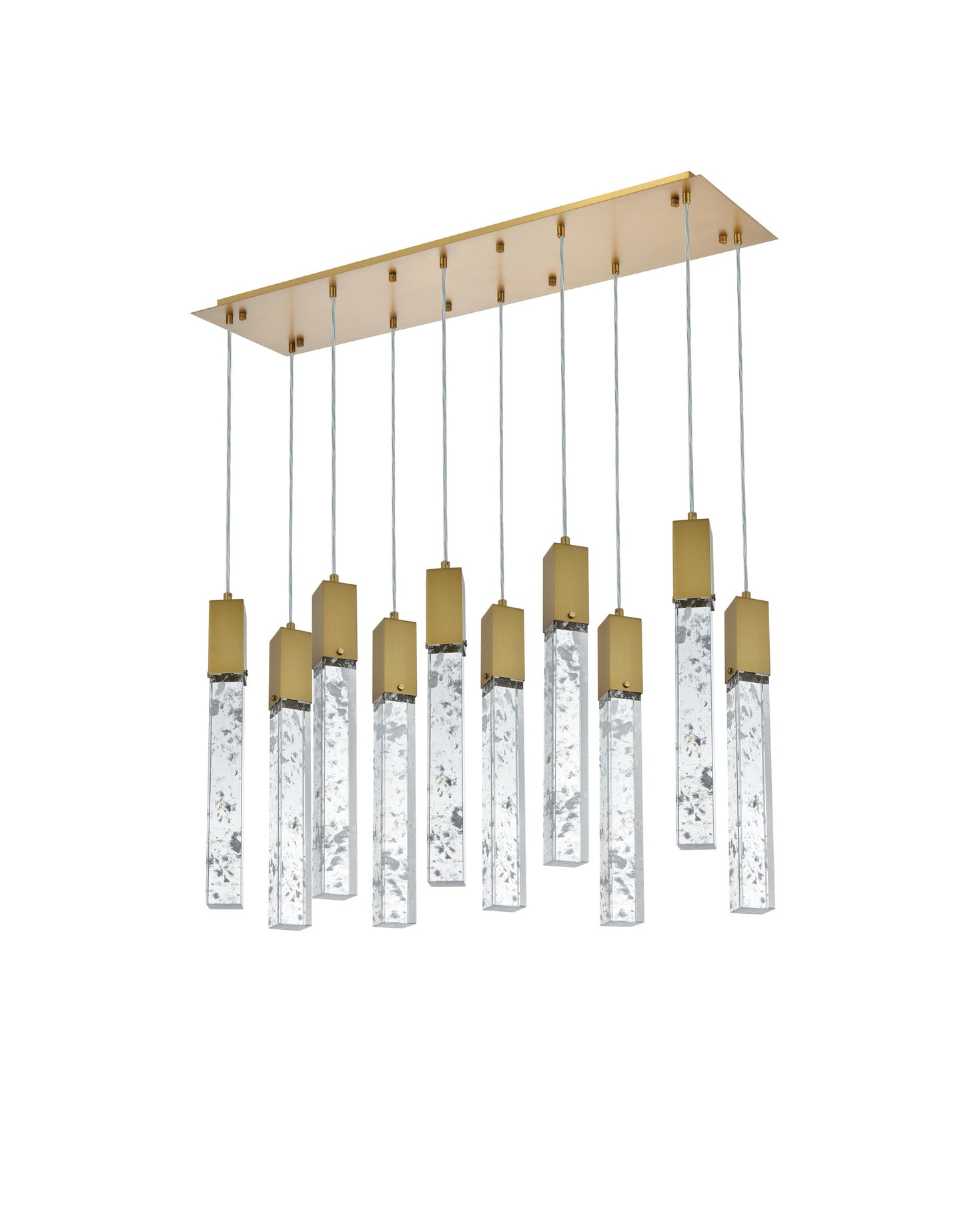 Home Living 42" Pendant, Satin GoldBy Home Living