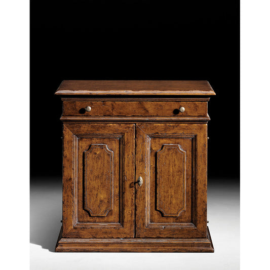 37" Wide 1 Drawer Walnut Server