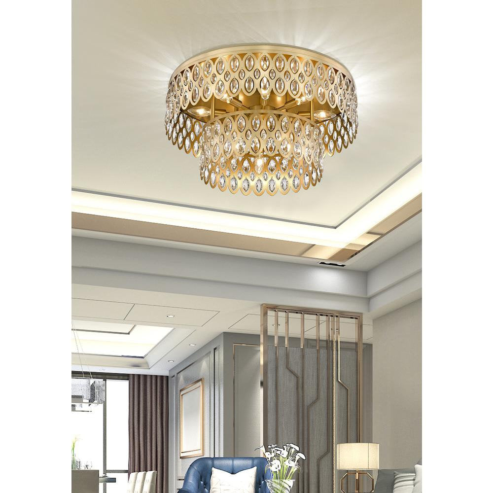 12 Light Flush MountBy Z-LIte