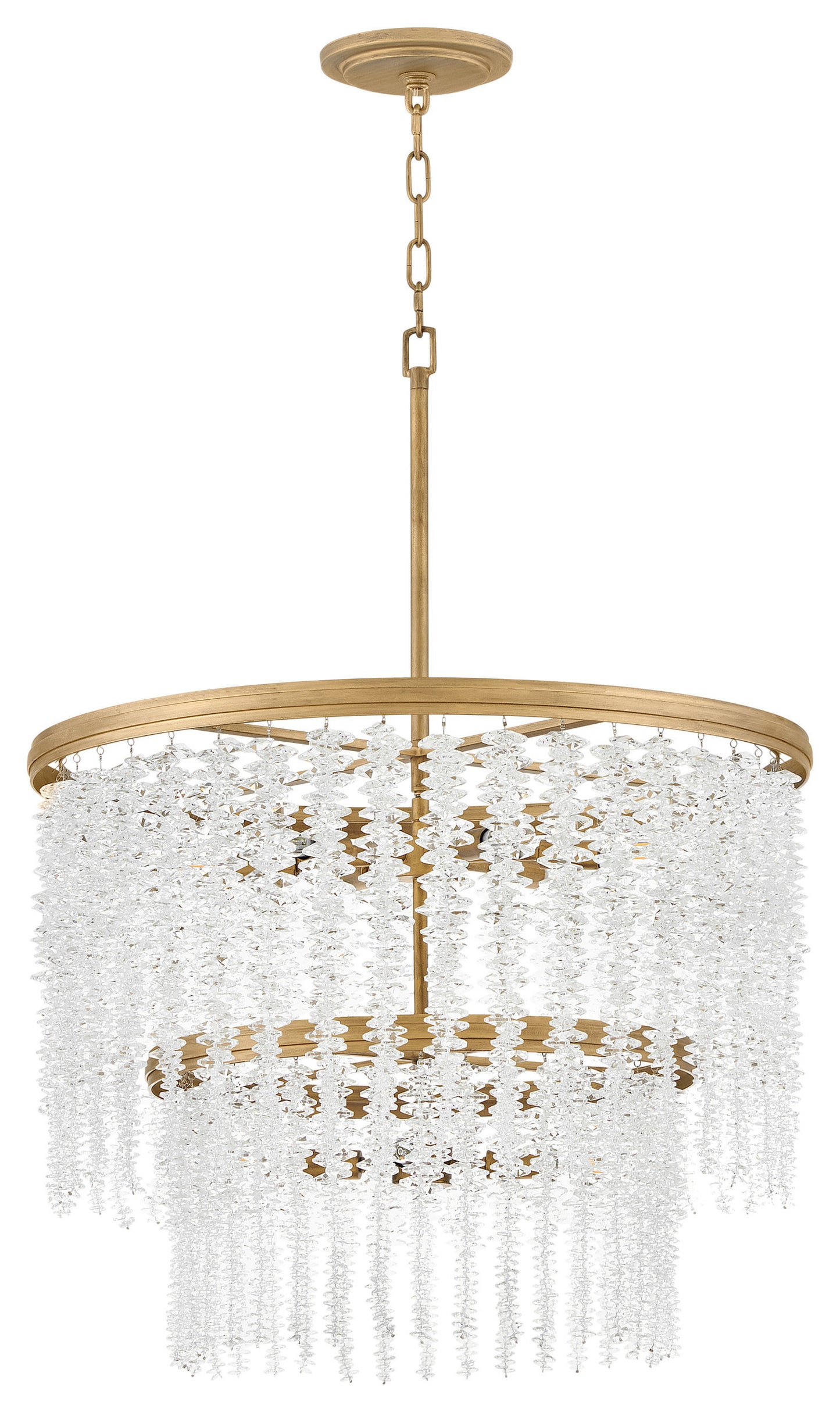 Fredrick Ramond Rubina Medium Chandelier, Burnished GoldBy Hinkley