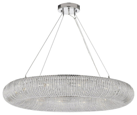 Crystal Ring Chandelier Modern Contemporary Lighting Floating Orb ChandelierBy HarrisonLane510